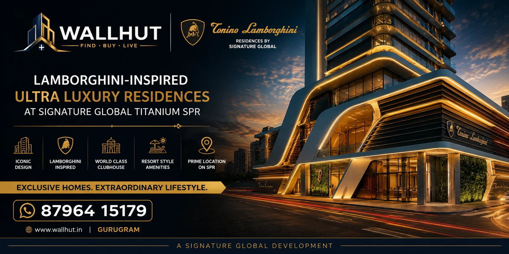Signature Tonino Lamborghini Residences Sector 71, Gurgaon — Photo 1